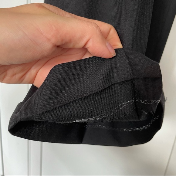 Oscar De Le Renta Men Luxury Black 100% Wool Dress Pants Trousers Slacks - Picture 10 of 17